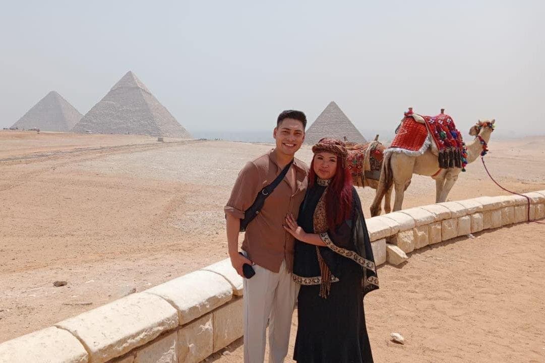 Private Giza pyramids, Memphis old city and Sakkara pyramid, Camel Ride & Lunch