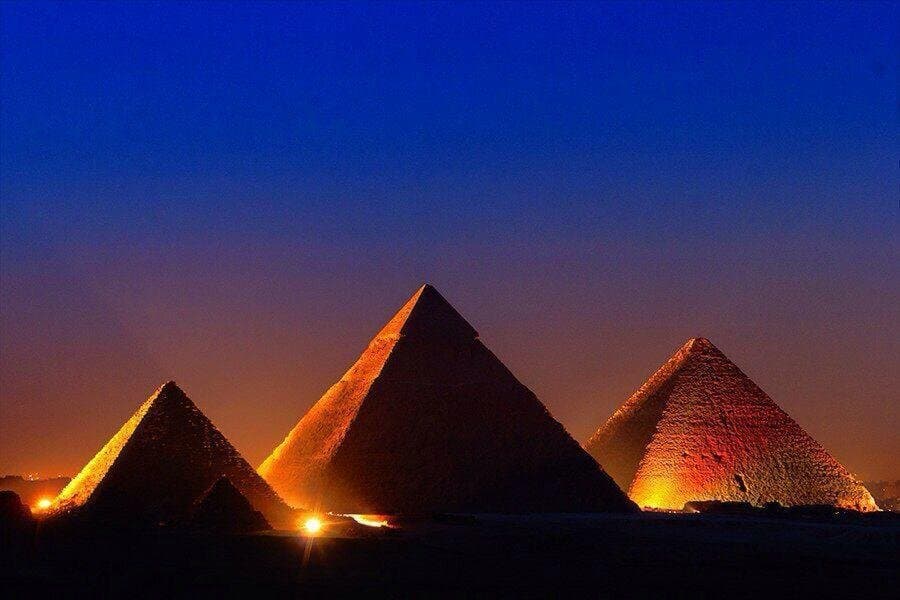 Sound and Light Show at the Pyramids with dinner