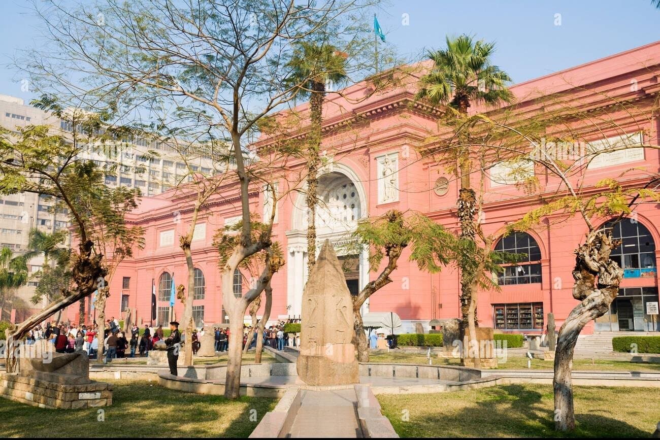 Old Egyptian Museum and National Museum of Egyptian Civilization