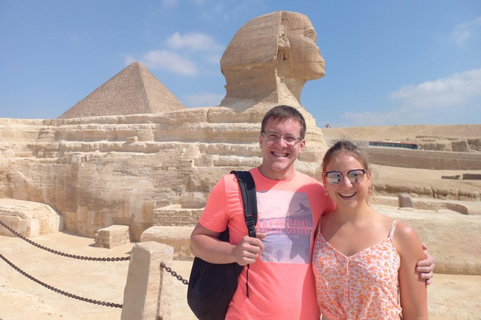 Giza Pyramids Sphinx Sakkara Memphis Private Tour