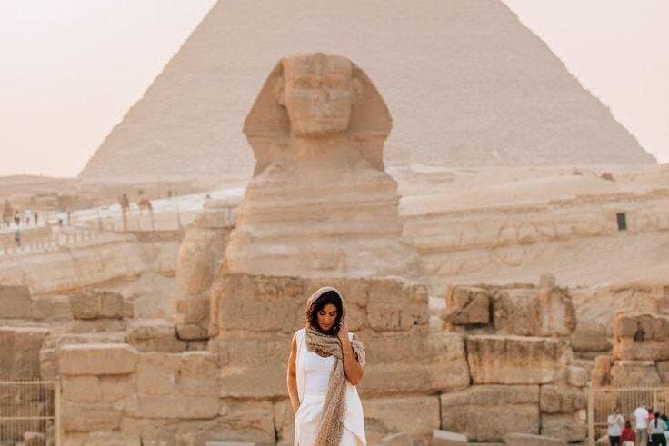 Private Day Tour to Giza Pyramids & Sphinx, Memphis and Saqqara