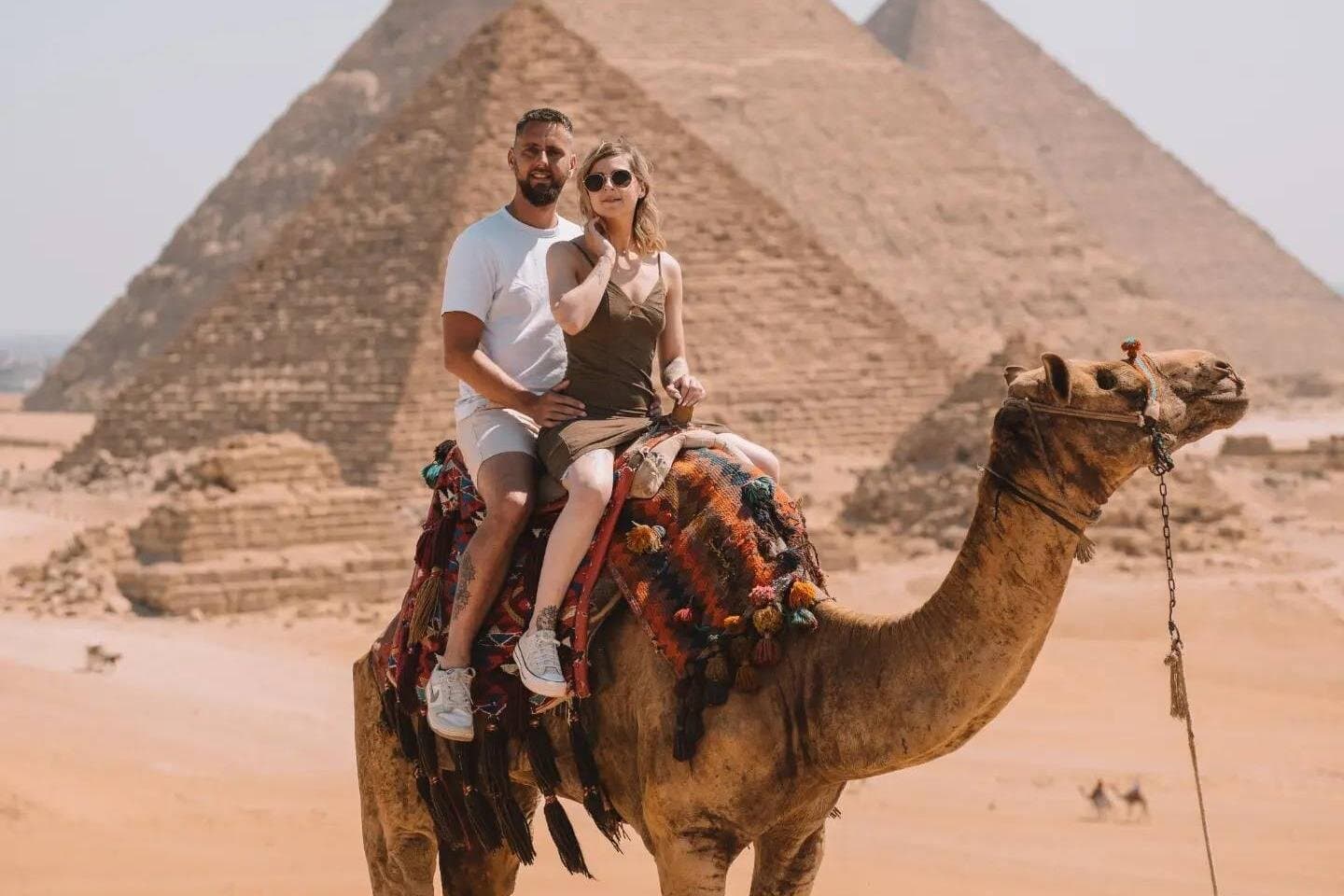 Private Tour Giza Pyramid Sphinx Memphis Saqqara Lunch CamelRide