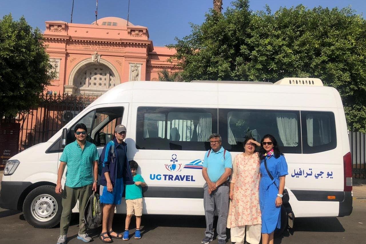 8 Hours Guided Cairo Top Attractions All inclusive Group Tour