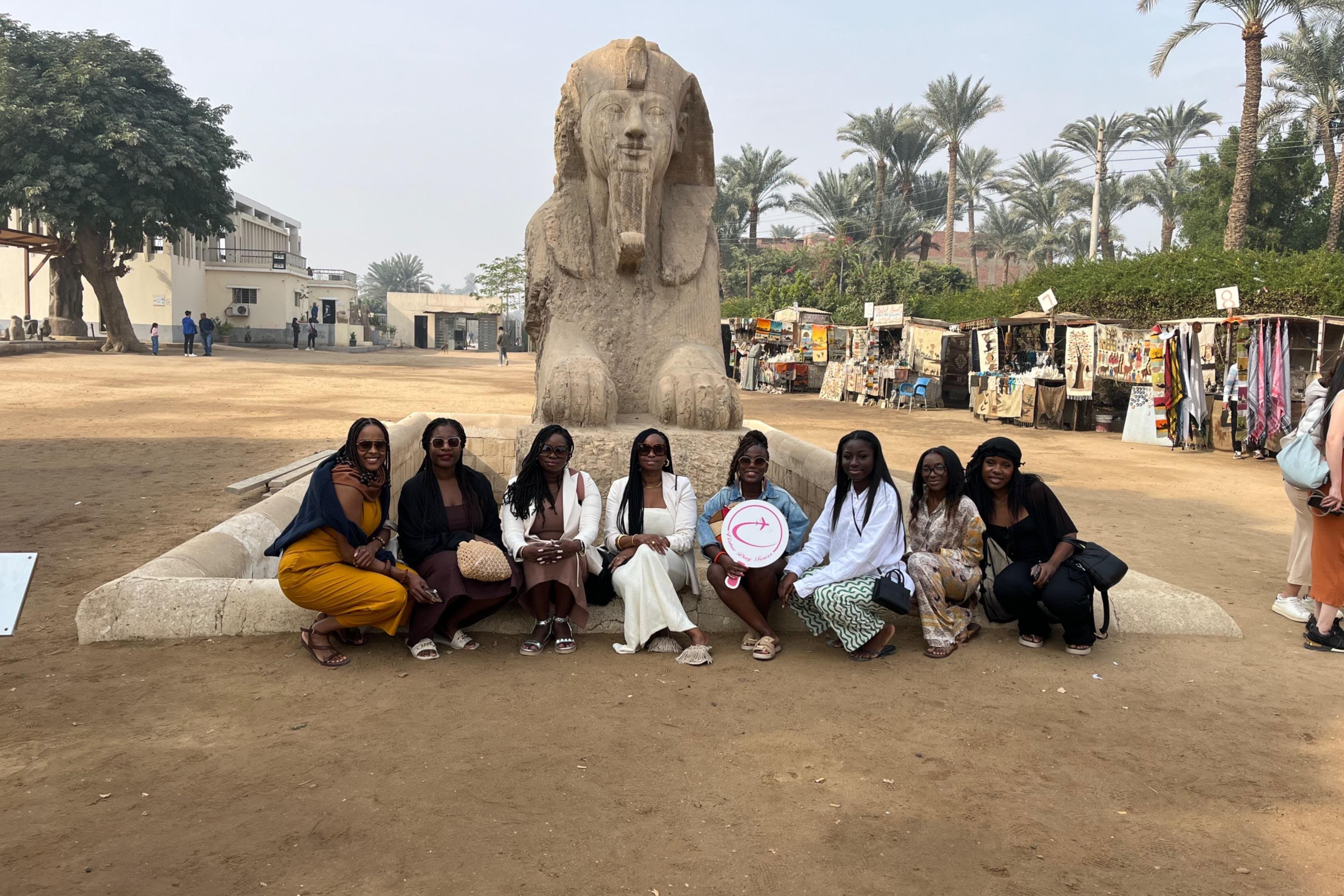Giza Pyramids Memphis City Saqqara And Dahshur Pyramids