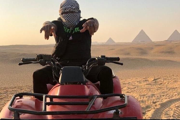 Giza Pyramids, Sphinx,Camel Ride,ATV Fun, Shopping,Sunset Dinner