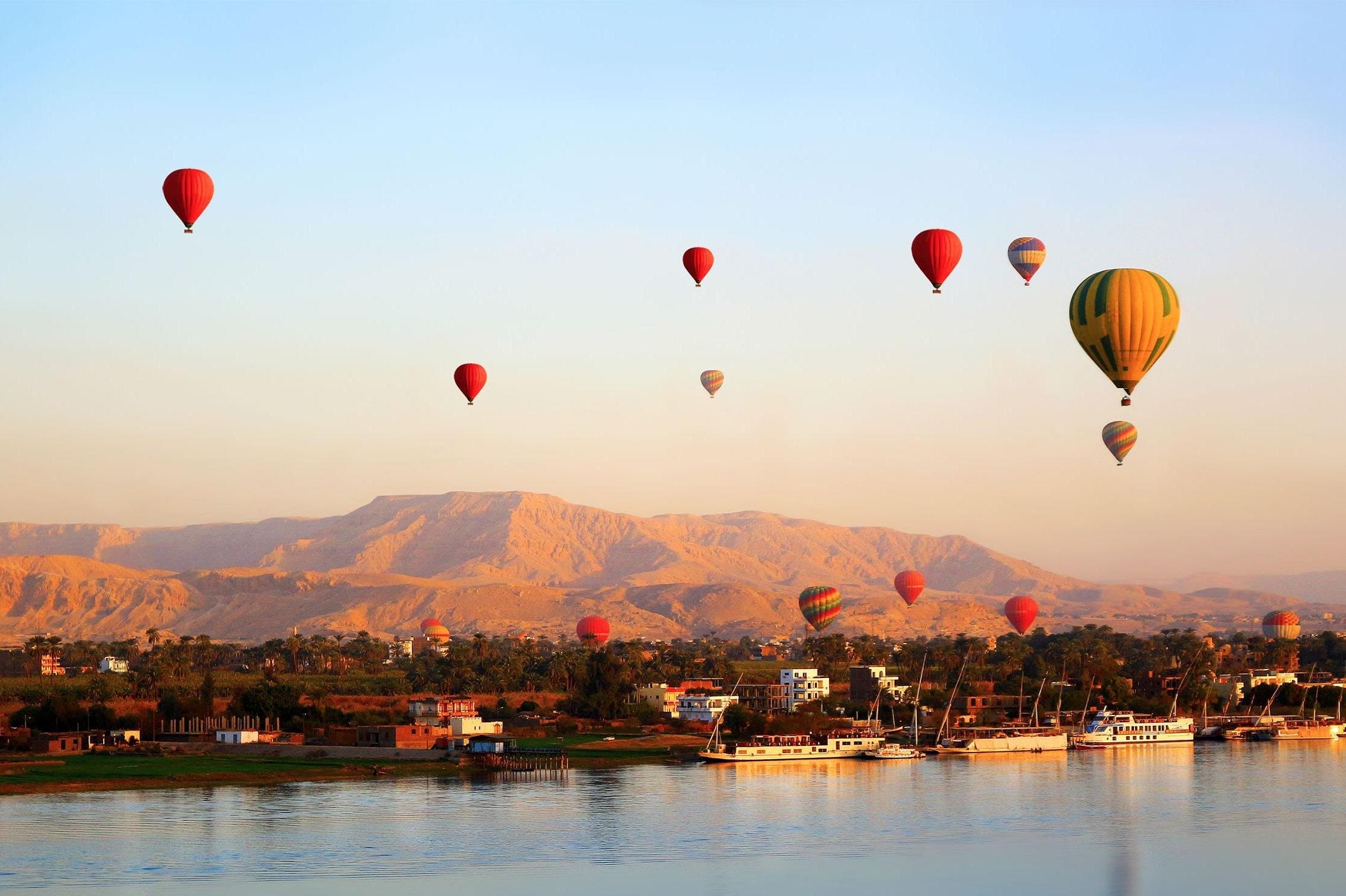 Hot Air Balloon Ride In Luxor