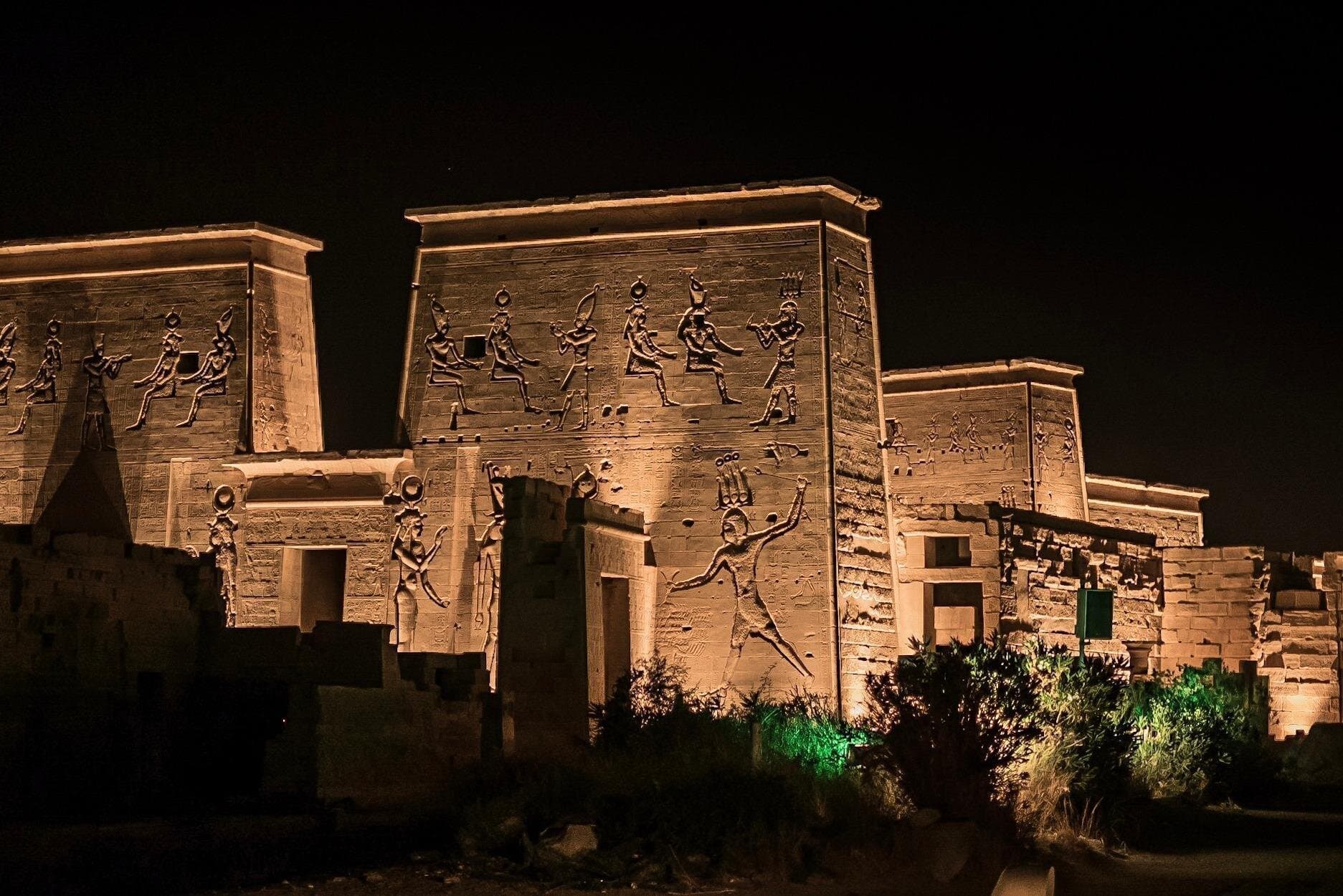 Sound and Light Show at Philae Temple Start