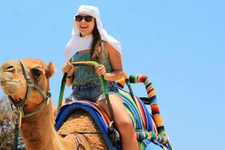 Adventure Camel Riding in Wonderful Desert one Hour - Hurghada