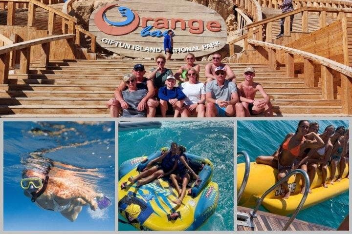 Giftun Island ( Orange bay ) from Hurghada