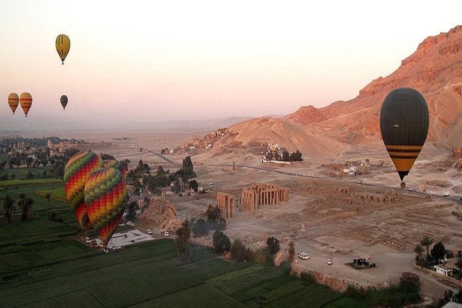 From Hurghada, two days to luxor ( Balloon trip , west and east bank)