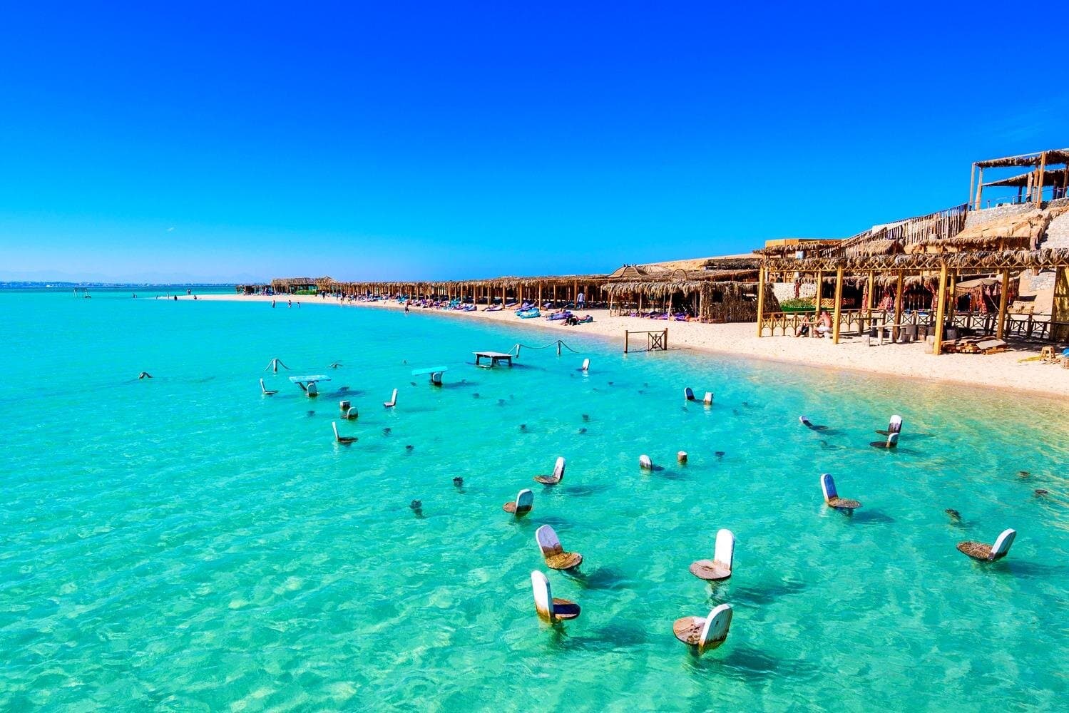 Hurghada: Orange Bay Trip Two Stops Snorkeling, Lunch &Transfer