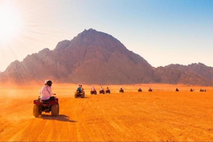 Sunset Desert Safari Trip by Quad Bike