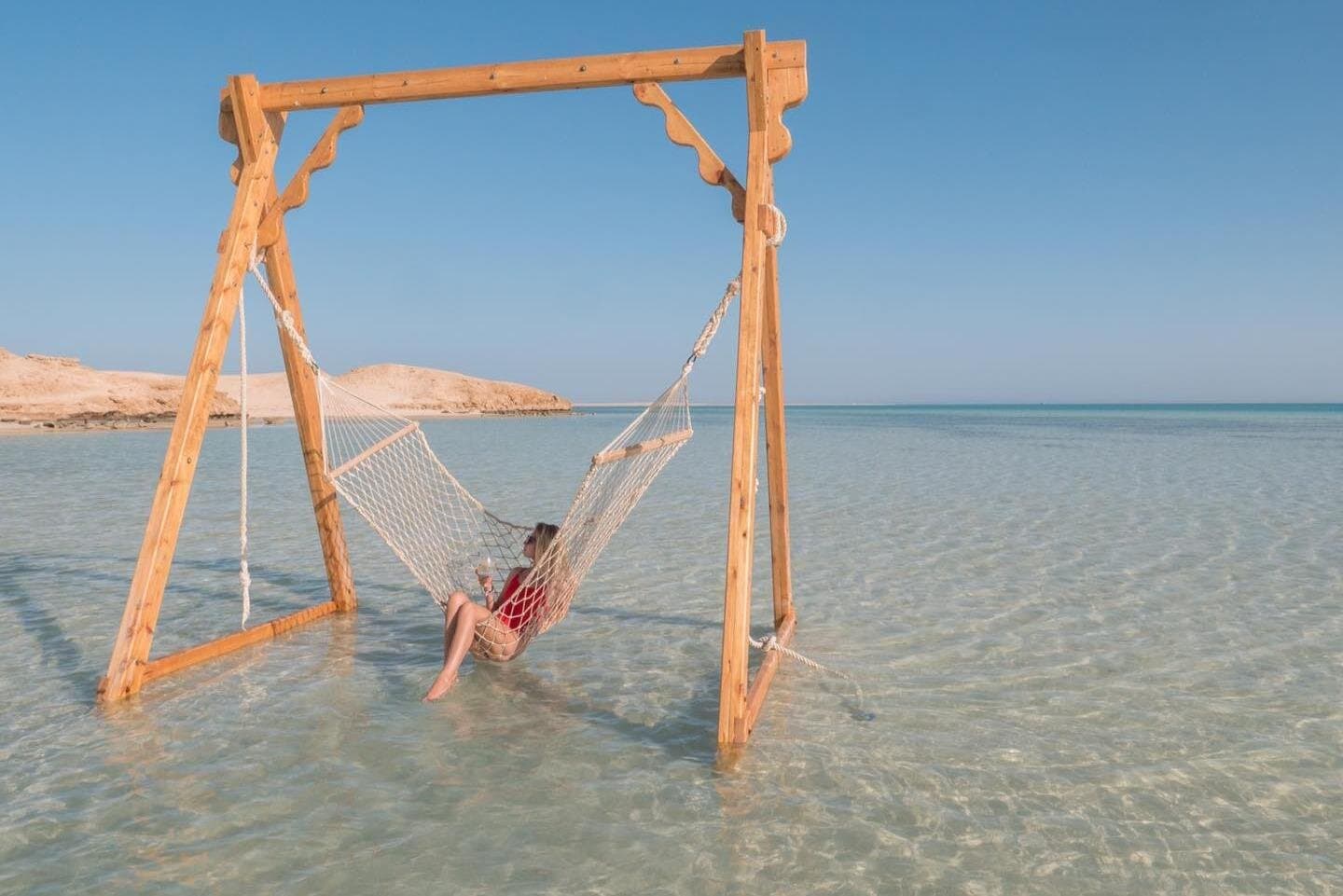 Private Boat Family Day to Orange Bay Island With Lunch-Hurghada