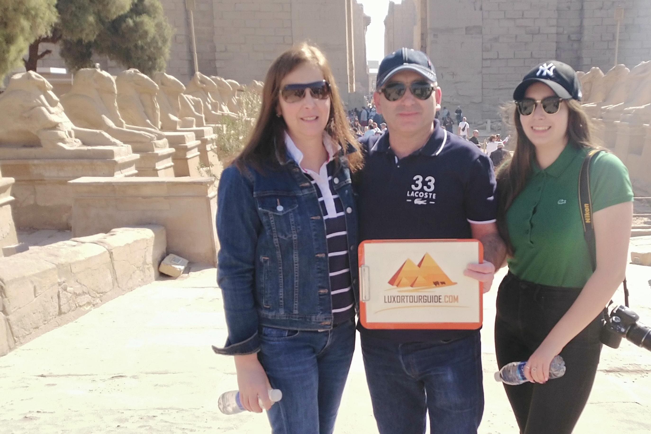Half day trip to East bank of Luxor ( Karnak and Luxor temples)