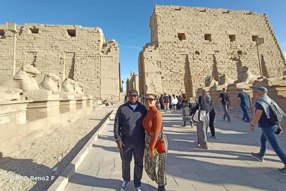 Private half Day Tour to East Bank in Luxor with Nile boat trip