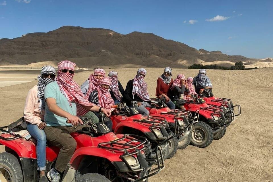 Sunset Quad Bike Safari Tour in Luxor