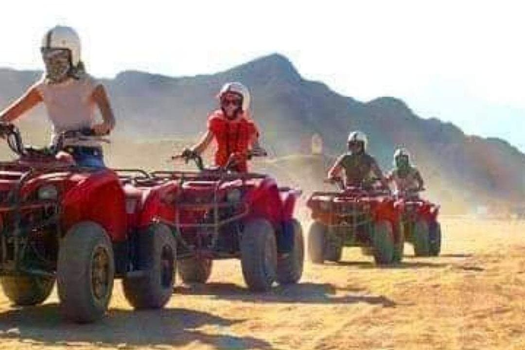 Desert Safari Trip by Quad Bike In Sharm El Sheikh During Sunrise Or sunset