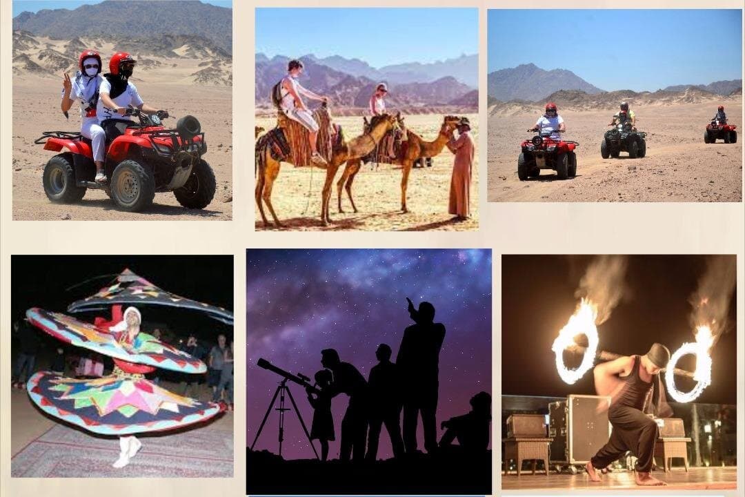 Sharm ElSheikh Super Safari 5*1 ATV,Stargazing,Dinner,Show,Camel