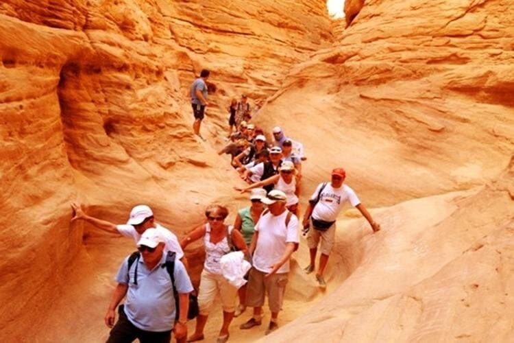Jeep Safari in Salama Color Canyon & Dahab Tour from Sharm