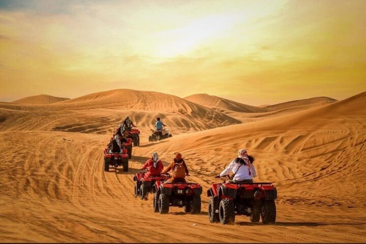 Sunset Quad Bike Safari Tour In Luxor