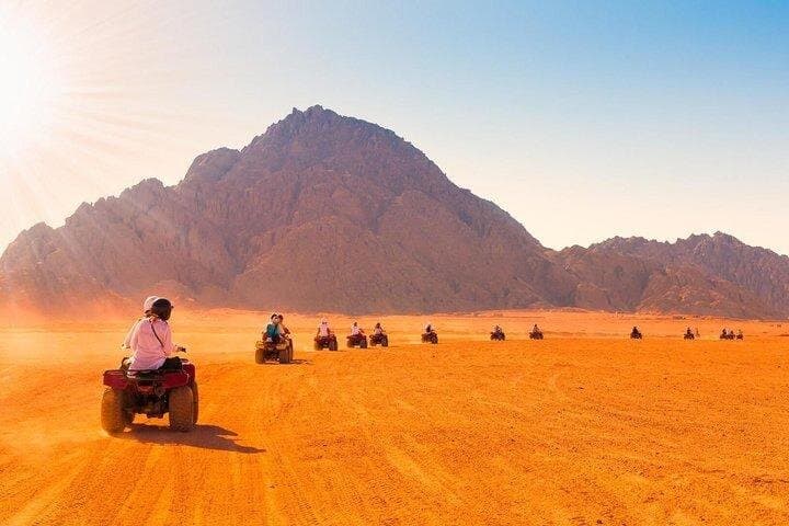 ATV Ride HRG on Desert And Shows, Dinner, Pick-up