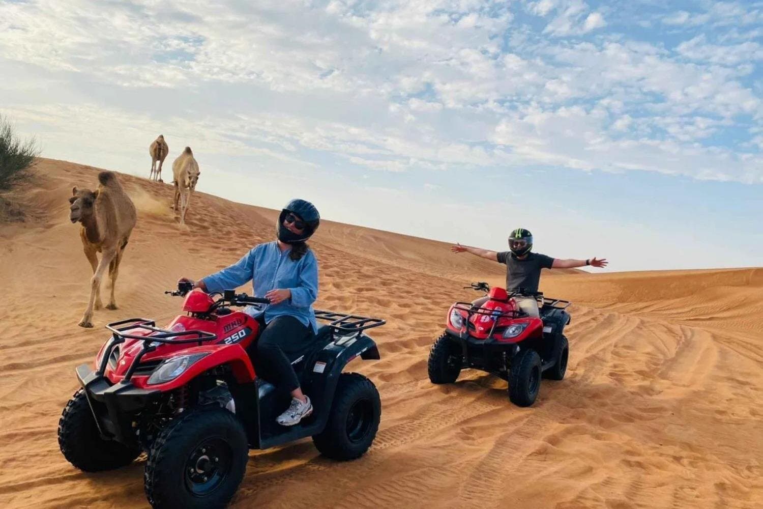 Mega quad ride with glass boat and water sports in sharm Elsheikh