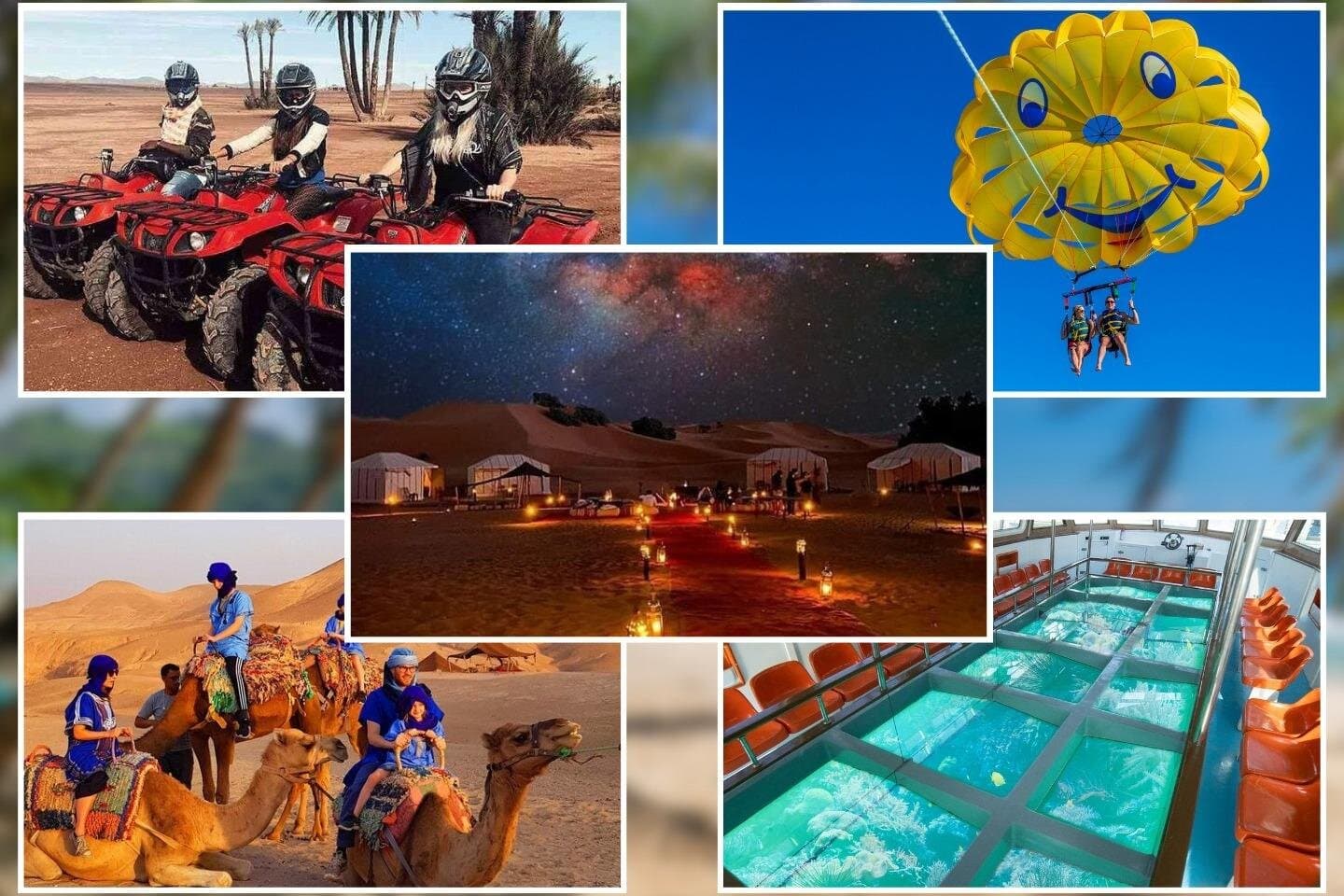 Mega Safari ATV Quad Parasailing & Glass Boat - Sharm El Sheikh