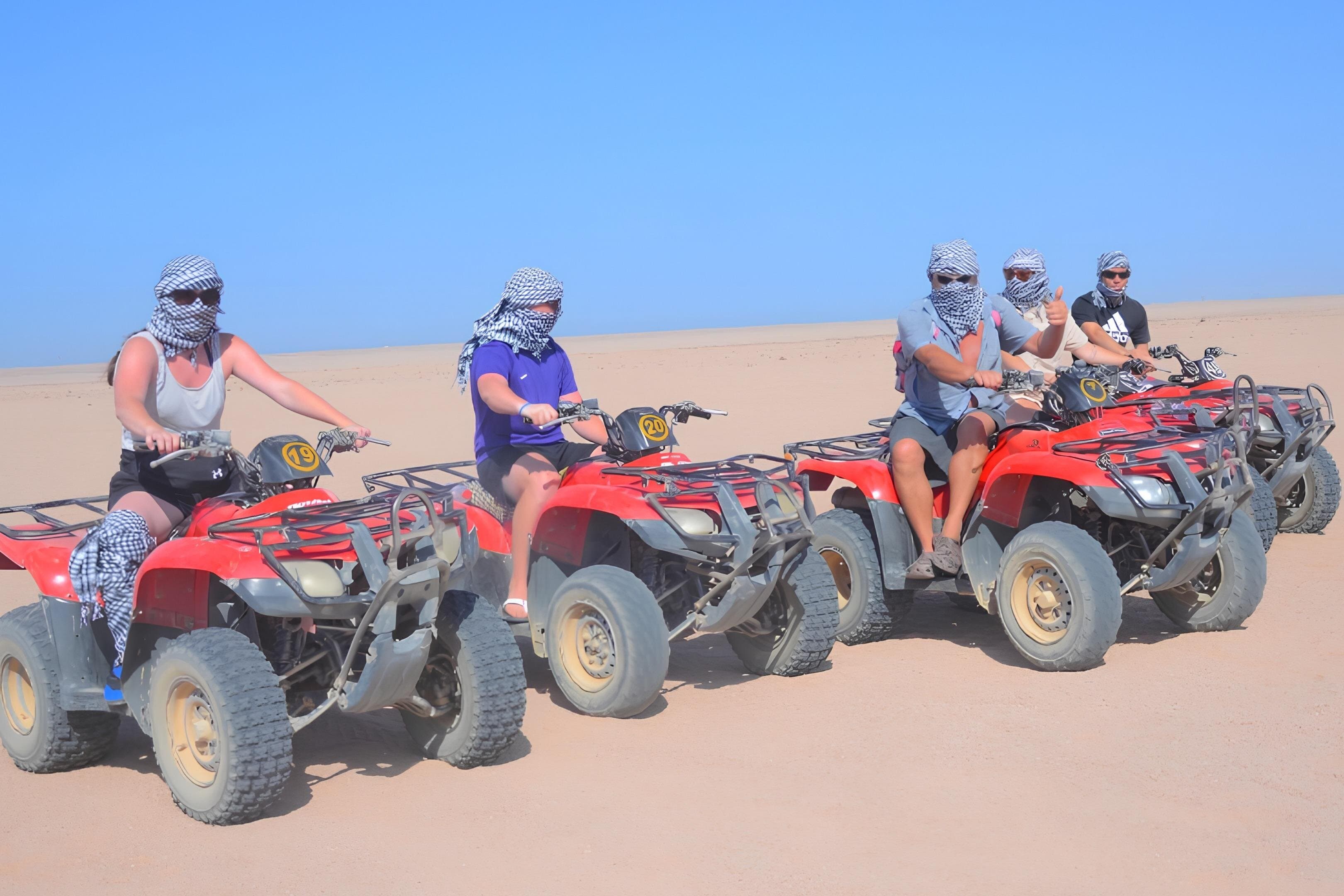 Safari Desert ATV Quad bike Tour From Sharm El sheikh