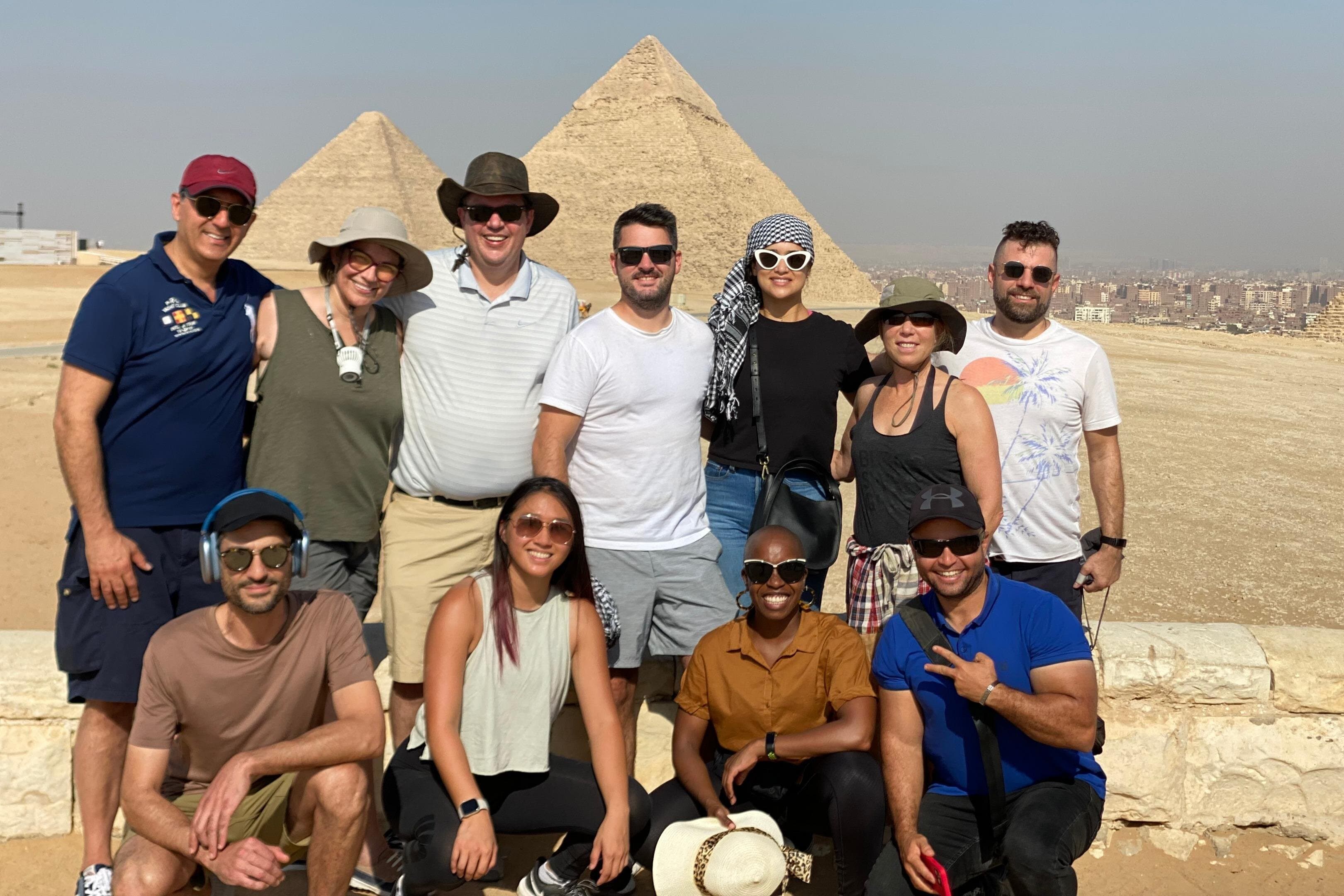 All inclusive tour to Giza Pyramids, Sphinx, Saqqara & Dahshure
