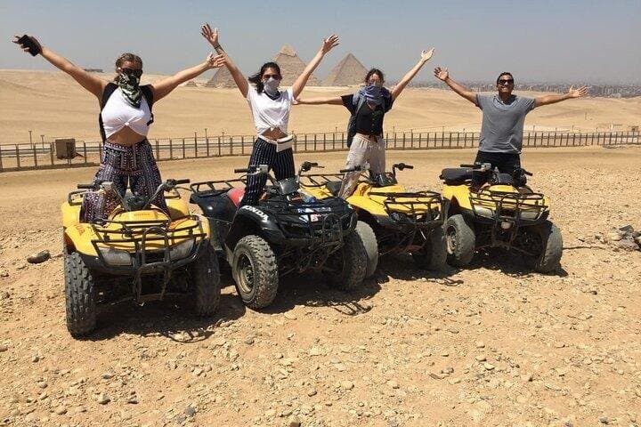 1-Hour Private Desert ATV Buggy Tour in Pyramids of Giza