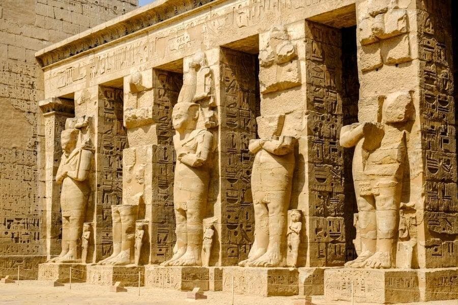 Guided Day Tour Visit Habu Temple Valley Of Workers and Queens