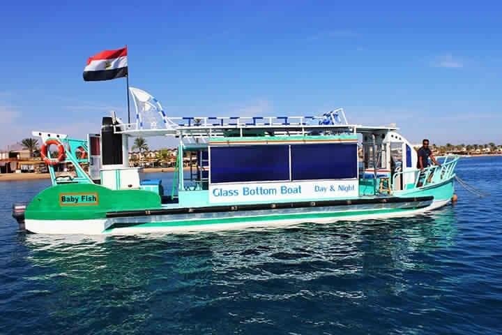 Glass Bottom Boat Trip in Dahab