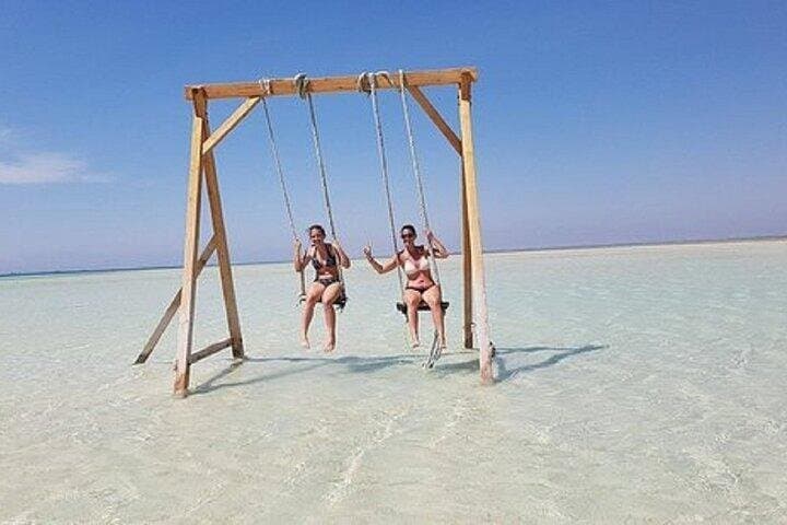 Orange bay Island Parasailing, Snorkeling with Lunch - Hurghada
