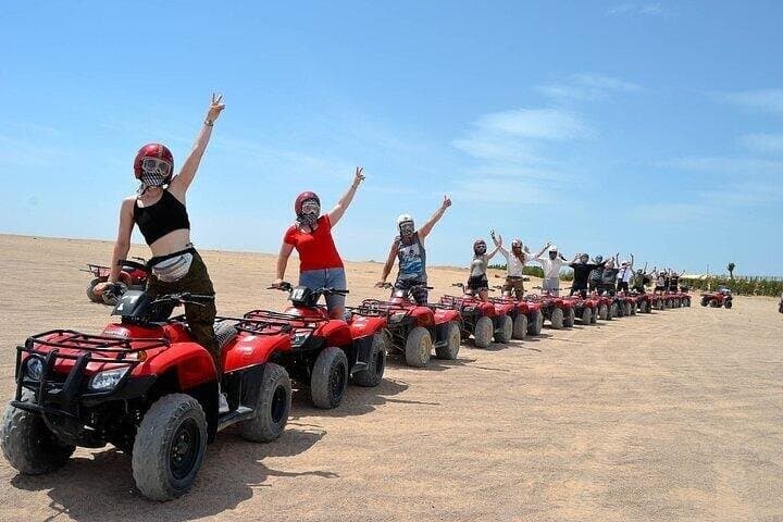 3-Hour Quad Bike and Camel Safari from Sharm El Sheikh