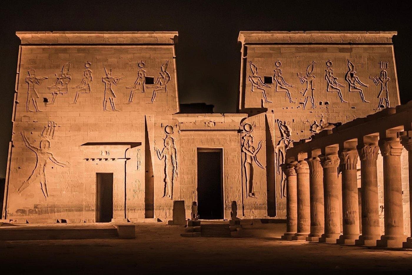 Philae Temple Sound & Light Show in Aswan with Hotel Pickup