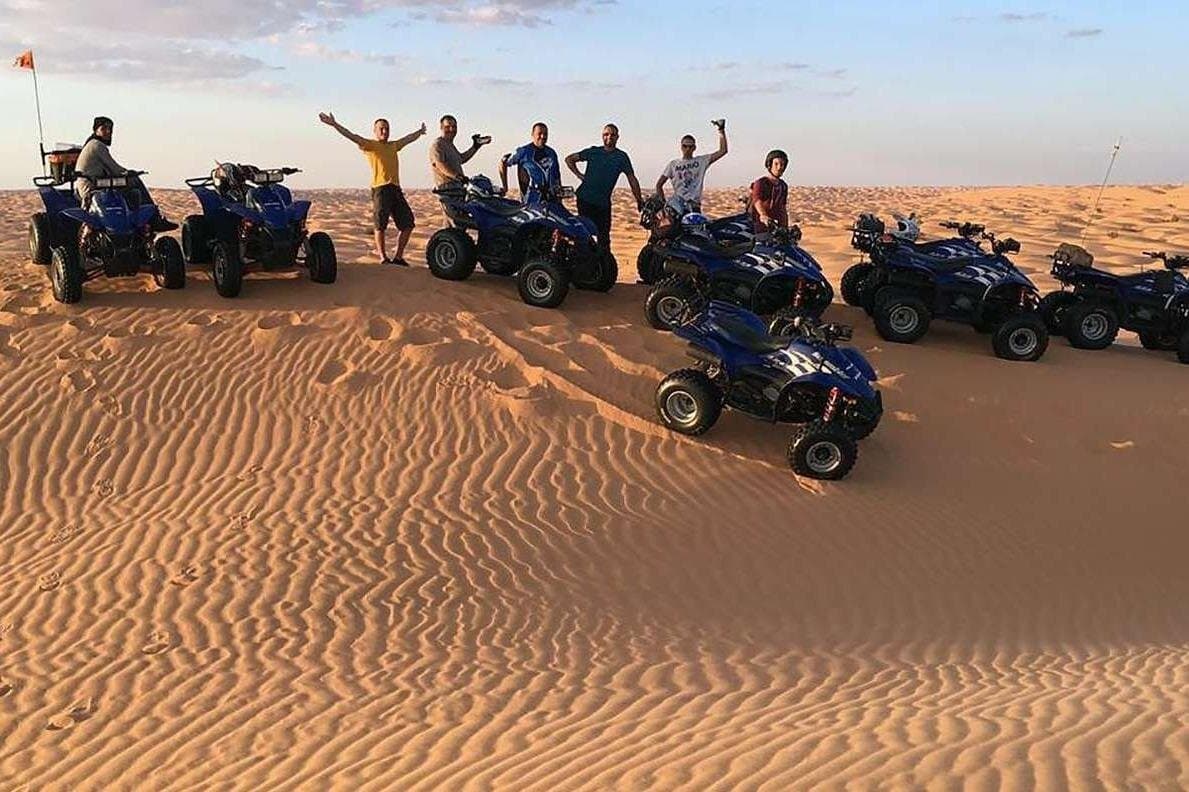 Quad Biking in Dahab Desert with Hotel Pickup