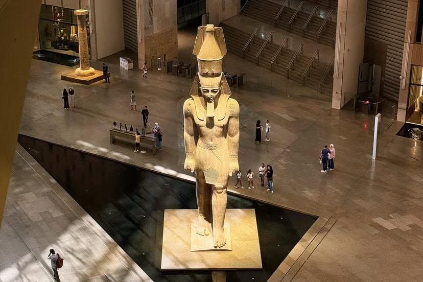 Half Day Tour Grand Egyptian Museum With Tutankhamen Treasures