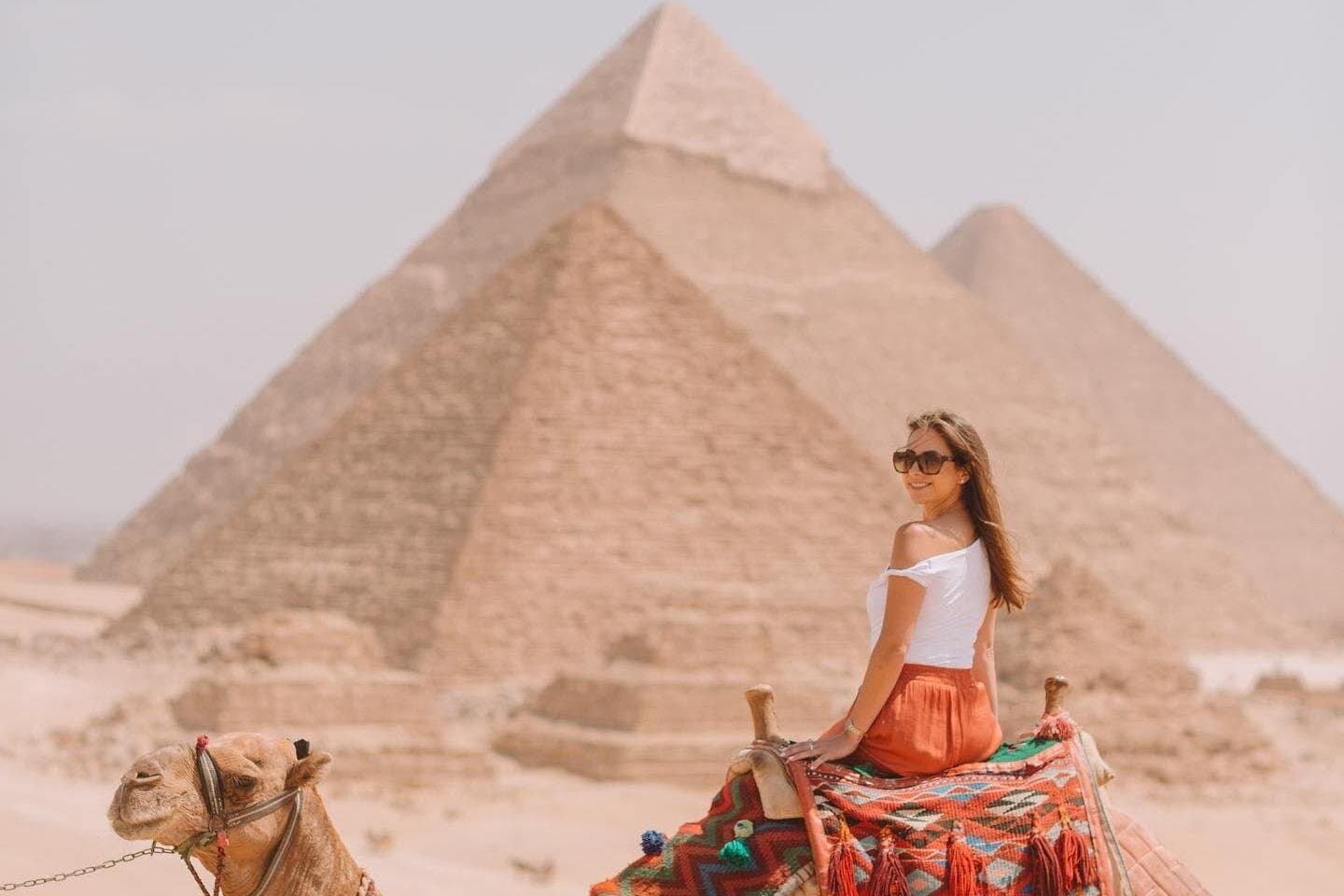 Top Rated Giza Pyramids,Sphinx,Camel ride,lunch & inside pyramids