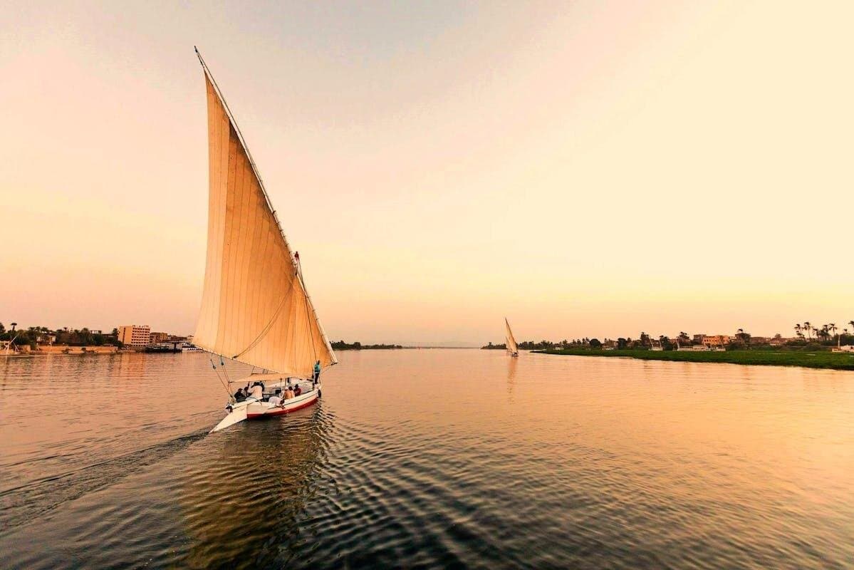 Private Sunset Felucca Sailing in Luxor – 2 Hours