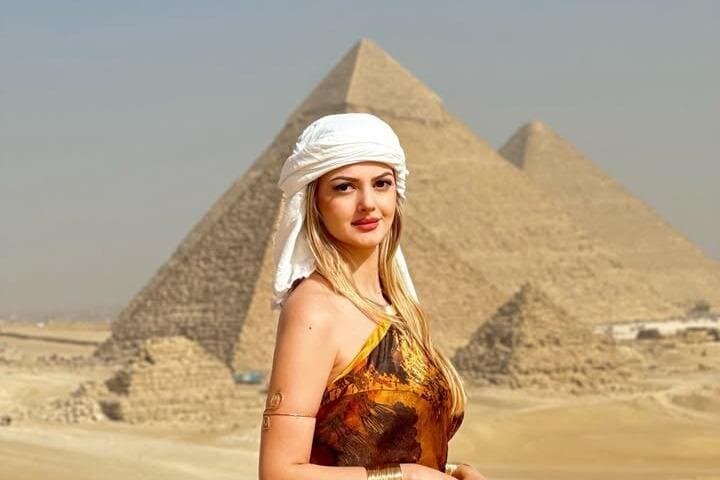 VIP Private Tour Giza Pyramid camel ride and inside 3rd Pyramid
