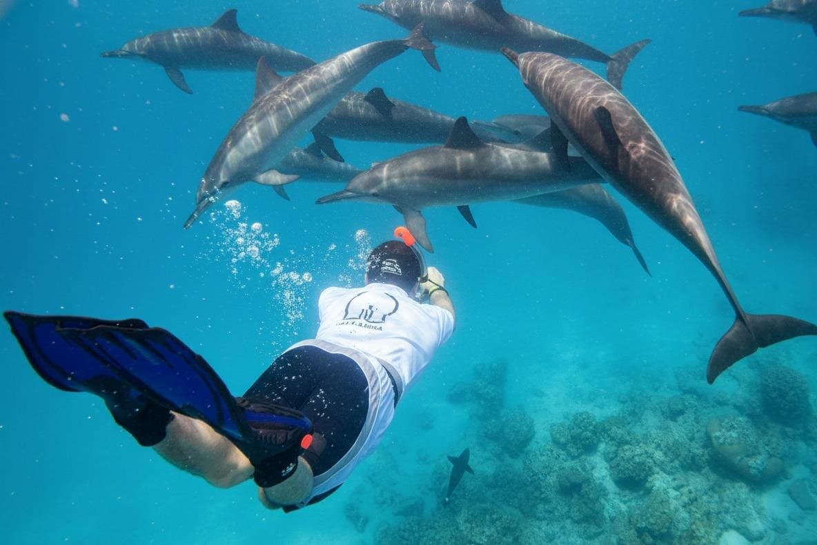 Swim with Dolphins at Samadai Reef Snorkeling from Marsa Alam