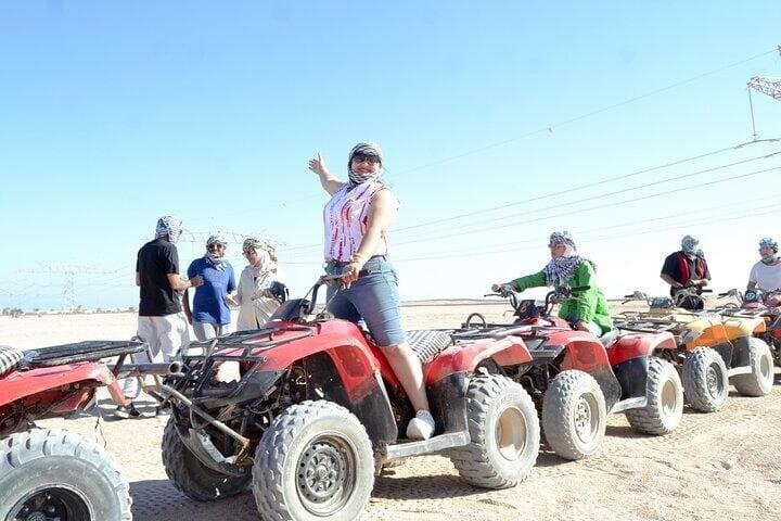 Family Desert Safari Jeep, ATV, Buggy & Dinner / Hurghada