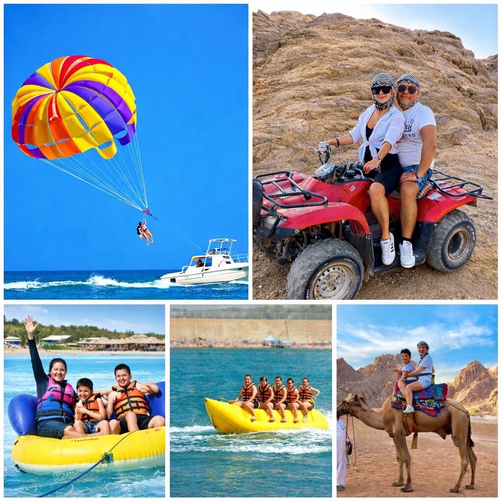 Desert and Water Sports Thrill Day in Sharm El Shiekh