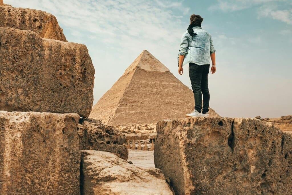 The Pyramids of giza