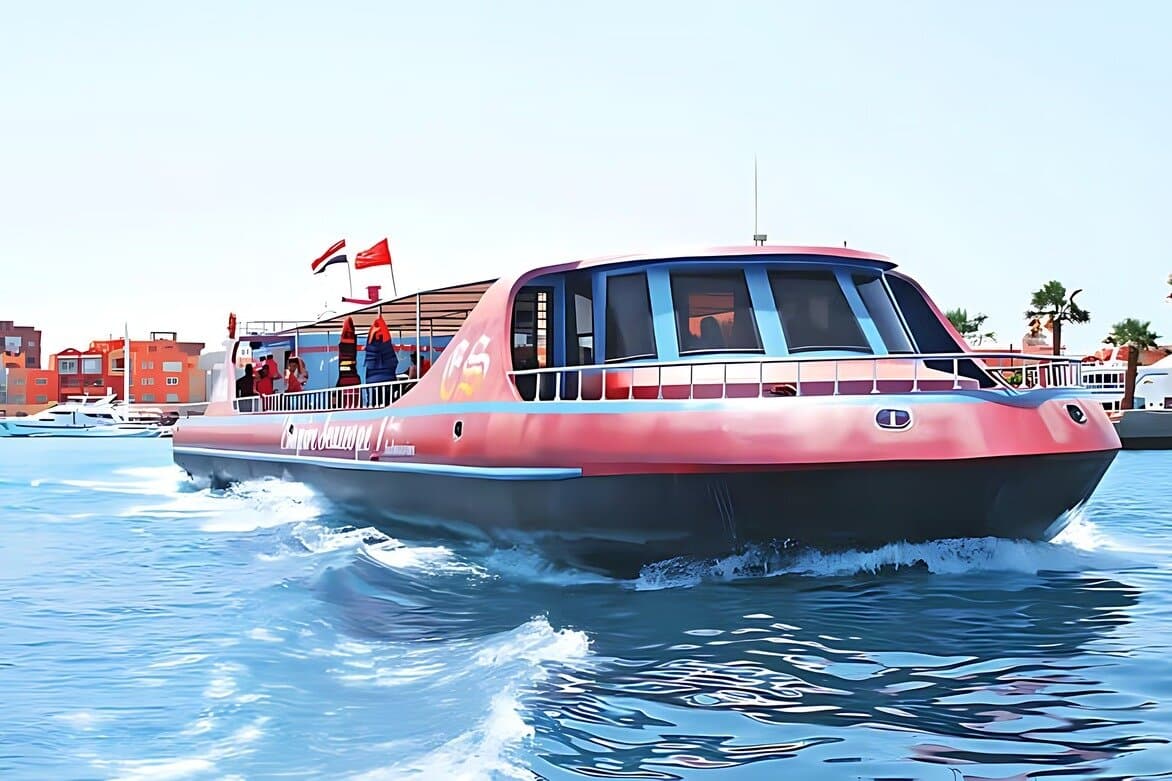 2-Hour Semi-Submarine with Snorkeling & Transfers From Hurghada