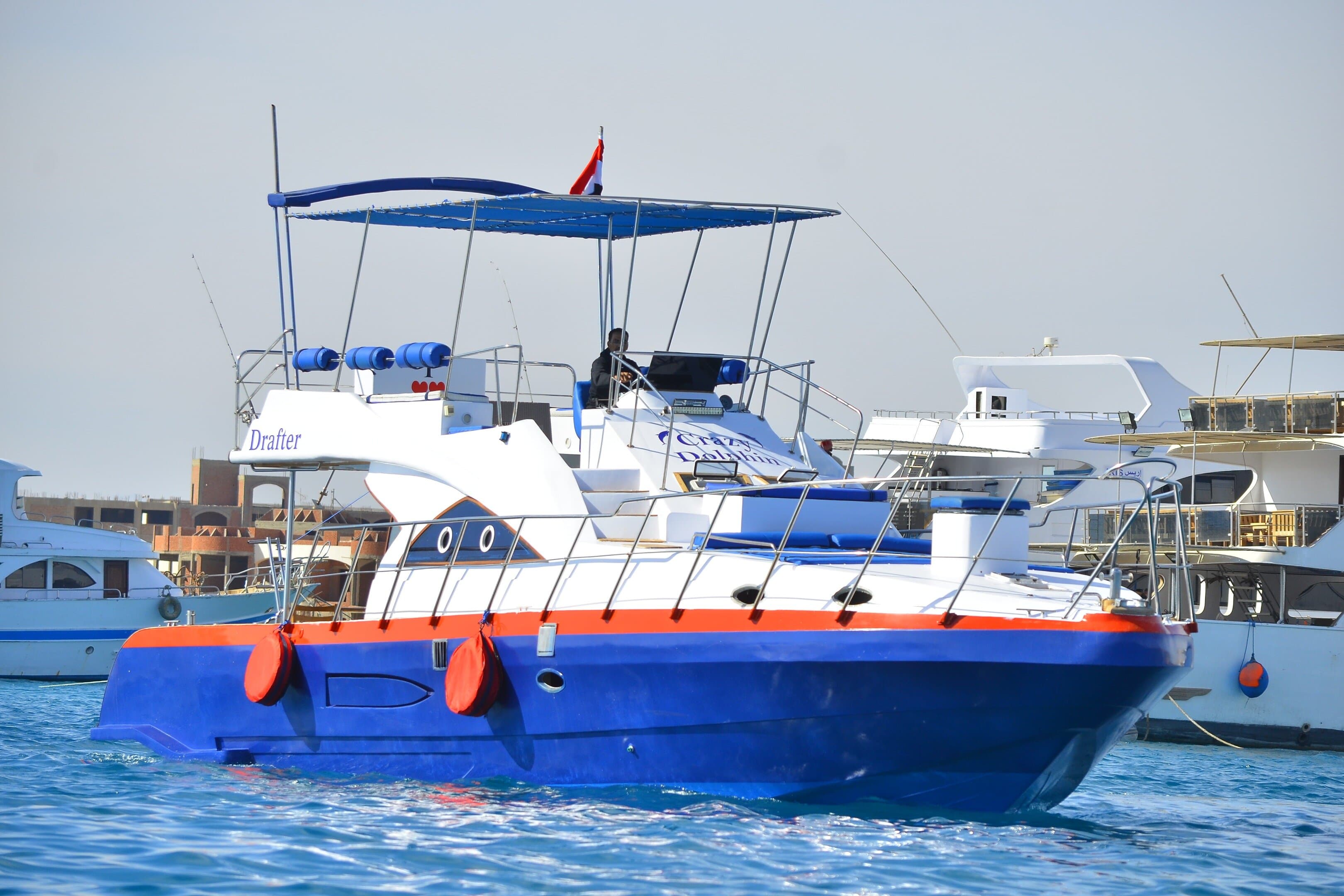 Hurghada : Private Boat Family Day to Orange Bay Island & Lunch