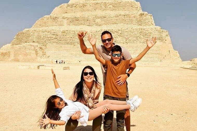 Saqqara Step Pyramid Entry Ticket with Private Pickup and DropOff