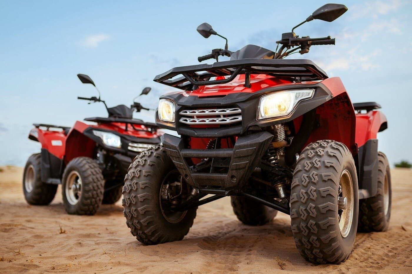 Sharm El Sheikh Sunset Quad Bike Desert Safari with Bedouin Tea