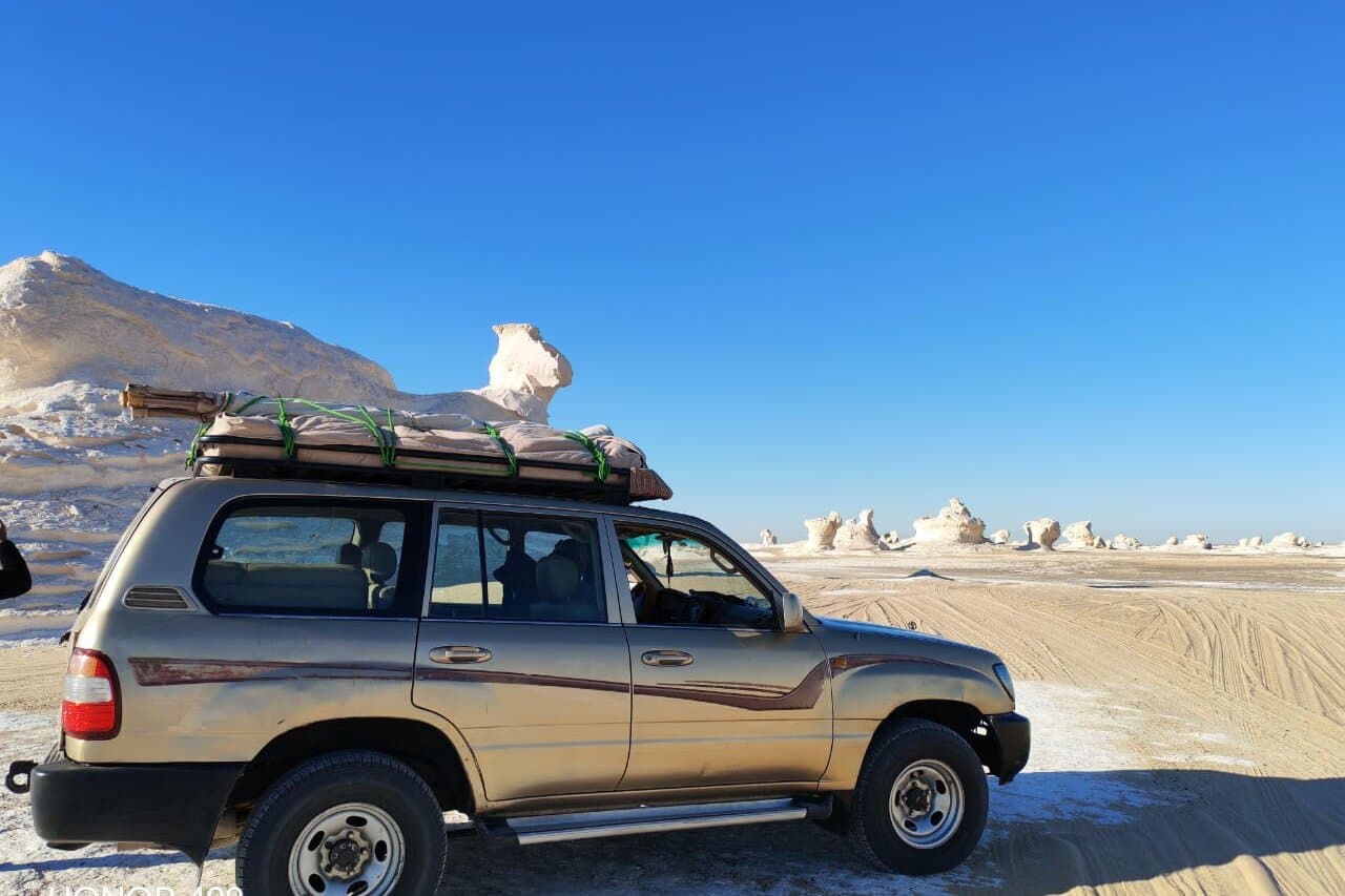 2-Day White Desert Safari Camping from Cairo Bahariya
