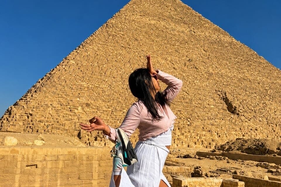 Private Day Tour to Grand Egyptian Museum, Giza Pyramids & Bazaar